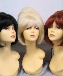 West Bay Black Beehive Wig Naturals