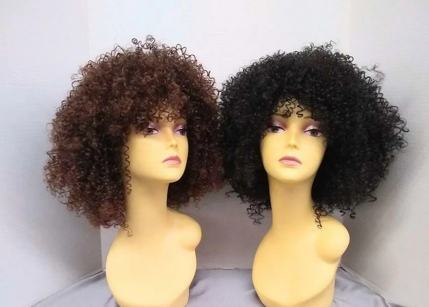 West Bay Black Maggie Tight Spiral Curls Wig 3 West Bay Black Maggie Tight Spiral Curls Wig
