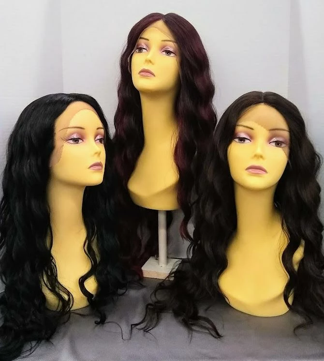 West Bay Nixie Long Waves Lace Front Wig Black 3 West Bay Nixie Long Waves Lace Front Wig Black