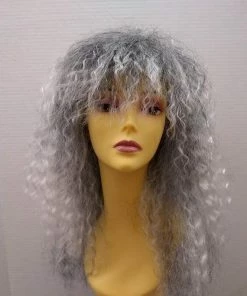 Alicia International Grey & White Grandma Wig