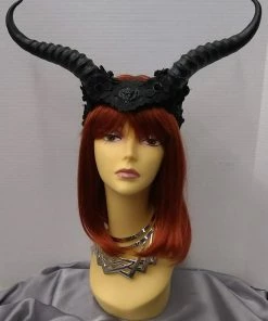 KBW Global Corp Horns & Antlers Vintage Style Horned Headdress