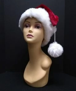 Halco Plush Fur Santa Hat