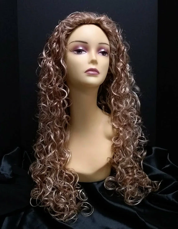 West Bay Butterfly Long Curly Wig Auburn 6 West Bay Butterfly Long Curly Wig Auburn