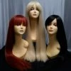 West Bay Mirage Long Wig W/Bangs Black