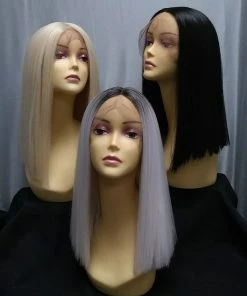 West Bay Dove Blunt Bob Lace Front Wig Black