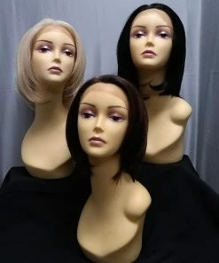 West Bay Black Monaco Bob Lace Front Blend