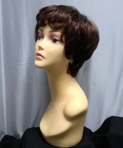 West Bay Black Unisex Wig