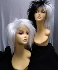West Bay Punk Wig Black