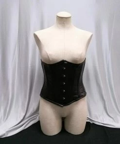The Corset Company Black Leatherette Corset
