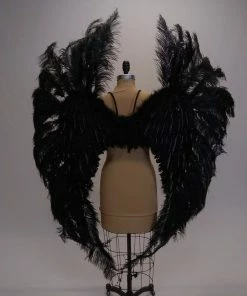 Boa Novelty Feather Angel Wings In Black, White, Or Red