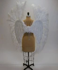 Boa Novelty Feather Angel Wings In Black, White, Or Red