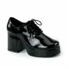 Ellie Shoes Men's Shoes Platform Black Patent
