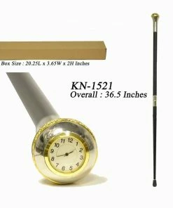 Sigma Impex Inc. Canes & Staffs Cane Watch Top Gold