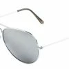 NAGIK Corp Aviator Glasses With Mirrored Lens