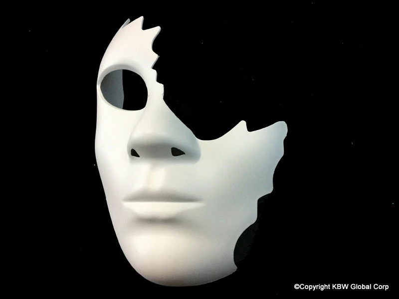 KBW Global Corp Chin & Half Eye Mask Masquerade Masks 5 KBW Global Corp Chin & Half Eye Mask Masquerade Masks