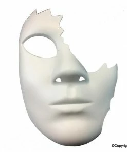 KBW Global Corp Chin & Half Eye Mask Masquerade Masks