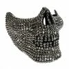 KBW Global Corp Skull Half-Mask Rhinestone Black Or Silver Masquerade Masks 2 KBW Global Corp Skull Half-Mask Rhinestone Black Or Silver Masquerade Masks