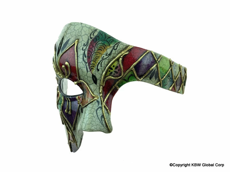KBW Global Corp Masquerade Masks Mask Venetian Phantom 6 KBW Global Corp Masquerade Masks Mask Venetian Phantom
