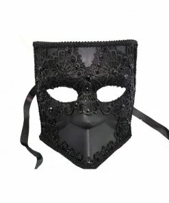 KBW Global Corp Venetian Bauta Lace Masks Masquerade Masks