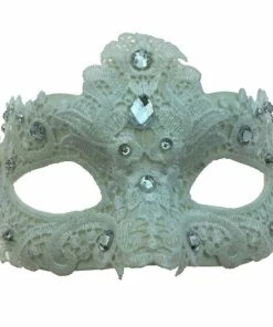 KBW Global Corp Mask Venetian Lace W/ Stones Masquerade Masks