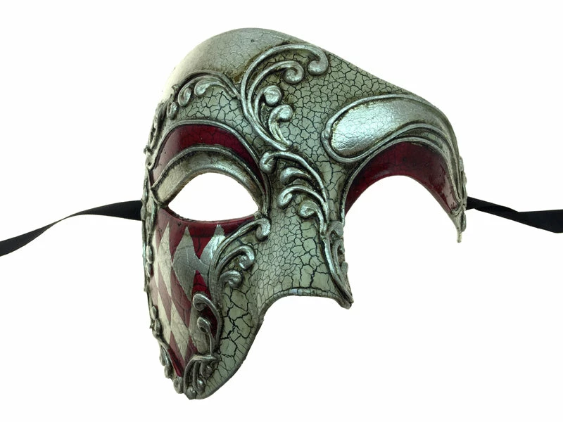 KBW Global Corp Masquerade Masks Mask Venetian Harlequin Half 5 KBW Global Corp Masquerade Masks Mask Venetian Harlequin Half