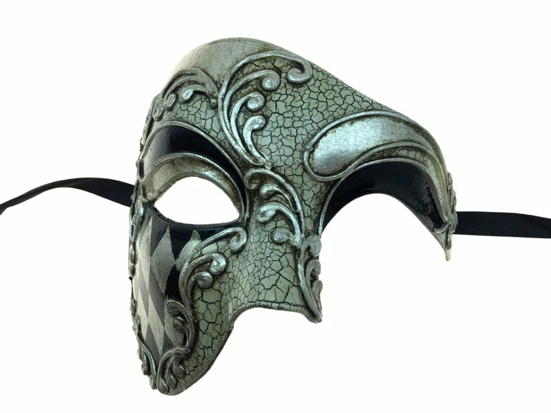 KBW Global Corp Masquerade Masks Mask Venetian Harlequin Half 4 KBW Global Corp Masquerade Masks Mask Venetian Harlequin Half