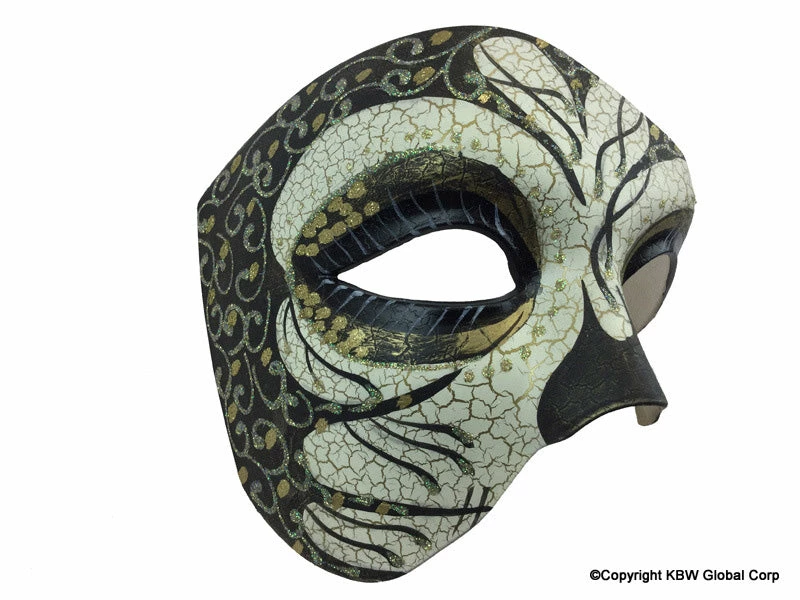 KBW Global Corp Masquerade Masks Day Of The Dead Half Mask 5 KBW Global Corp Masquerade Masks Day Of The Dead Half Mask