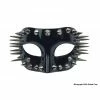 KBW Global Corp Masquerade Masks Mask Spiked Silver 2 KBW Global Corp Masquerade Masks Mask Spiked Silver
