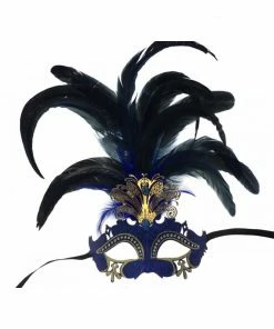 KBW Global Corp Venetian Cutout W/ Foil And Feathers 9 KBW Global Corp Venetian Cutout W/ Foil And Feathers