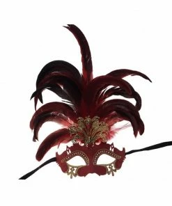 KBW Global Corp Venetian Cutout W/ Foil And Feathers 11 KBW Global Corp Venetian Cutout W/ Foil And Feathers