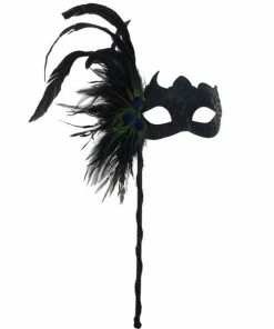 KBW Global Corp Mask Venetian W/ Stick Peacock