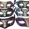 KBW Global Corp Mask Venetian Harlequin Assorted Masquerade Masks