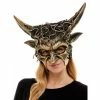 KBW Global Corp Mask Woodland Demon Green Masquerade Masks