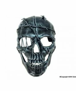 KBW Global Corp Mask Skeleton W/ Barbed Wire Masquerade Masks