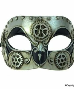 KBW Global Corp Mask Clockwork Gears Masquerade Masks