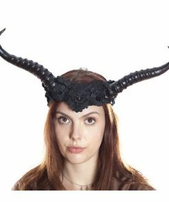 KBW Global Corp Horns & Antlers Vintage Style Horned Headdress