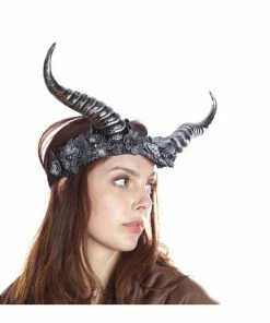 KBW Global Corp Horns & Antlers Vintage Style Horned Headdress