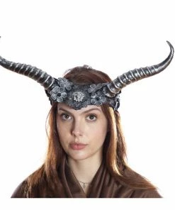 KBW Global Corp Horns & Antlers Vintage Style Horned Headdress
