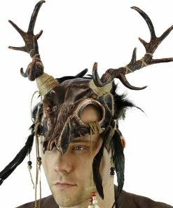 KBW Global Corp Mask Demon Ancestral W/Horns