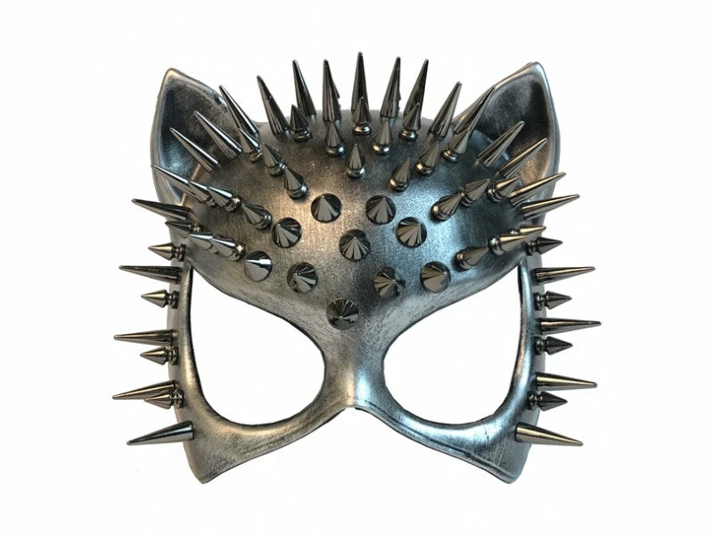 KBW Global Corp Mask Catface W/Spikes 4 KBW Global Corp Mask Catface W/Spikes