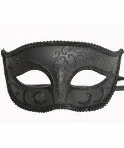 KBW Global Corp Masquerade Masks Venetian Mask W/ Swirls