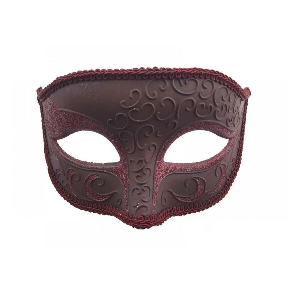 KBW Global Corp Masquerade Masks Venetian Mask W/ Swirls 5 KBW Global Corp Masquerade Masks Venetian Mask W/ Swirls