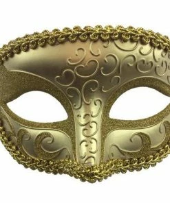KBW Global Corp Masquerade Masks Venetian Mask W/ Swirls 10 KBW Global Corp Masquerade Masks Venetian Mask W/ Swirls