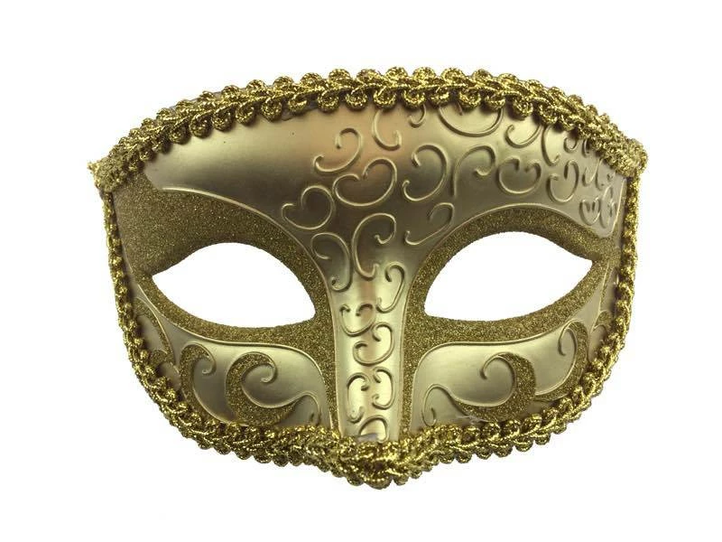 KBW Global Corp Masquerade Masks Venetian Mask W/ Swirls 6 KBW Global Corp Masquerade Masks Venetian Mask W/ Swirls