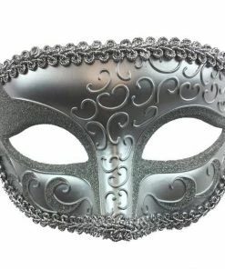 KBW Global Corp Masquerade Masks Venetian Mask W/ Swirls 11 KBW Global Corp Masquerade Masks Venetian Mask W/ Swirls
