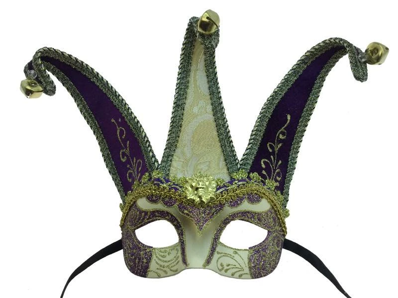 KBW Global Corp Venetian Jester Mask Masquerade Masks 6 KBW Global Corp Venetian Jester Mask Masquerade Masks
