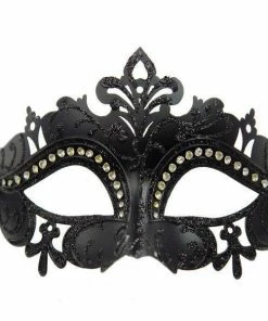 KBW Global Corp Venetian Cutout W/ Rhinestones