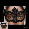 Ceci Jewelry, Inc. Masquerade Masks Mask Rhinestone Black Jet 1 Ceci Jewelry, Inc. Masquerade Masks Mask Rhinestone Black Jet
