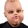 Zagone Studios LLC Baby Doll Mask, Old Fashion Baby Child's Toy Character Latex Face Mask Horror Masks