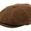 Epoch Fashion Accessory Glen Plaid Wool Blend Newsboy Hat